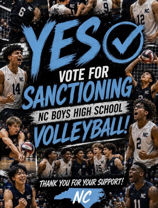 NC Sanctions Boys Volleyball
