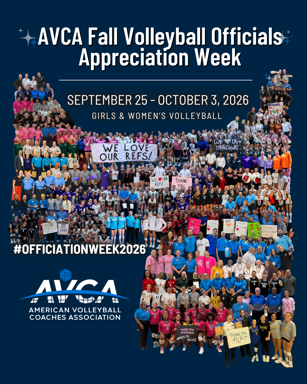 AVCA #OFFICIATIONWEEK2026