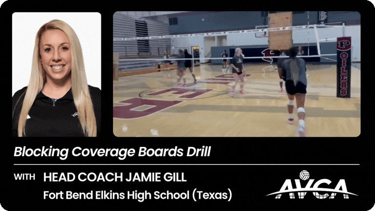 "Blocking Coverage Drill" with Fort Bend Elkins High School Coach Jamie Gill