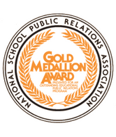 Image of gold medallion logo